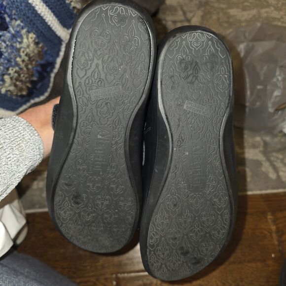 Alegria Danni Jet Black‎ Vegan Leather Clogs EU 41 US 8 - Picture 5 of 6